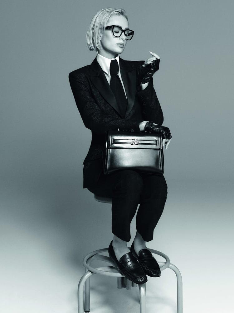 A look from the 'From Paris With Love' fall 2025 campaign from Karl Lagerfeld