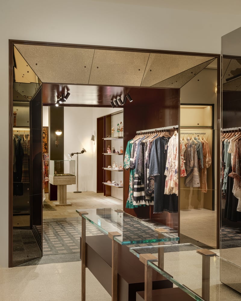 Impressions from the Hamburg store.