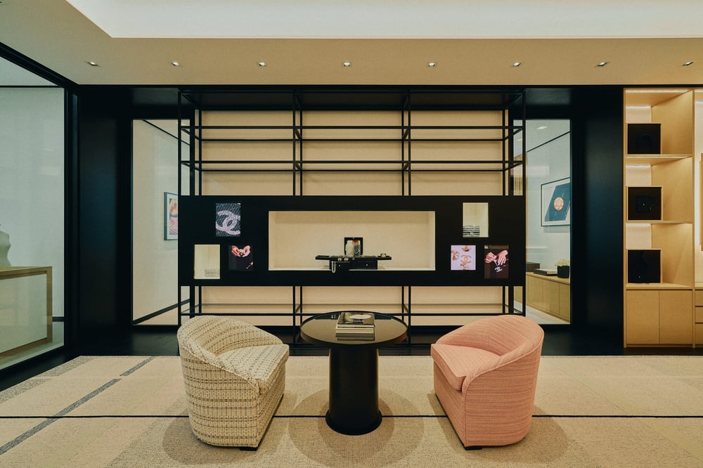 Chanel unveiled its second Chanel & Moi - Les Ateliers at Plaza 66 in Shanghai, mainland China