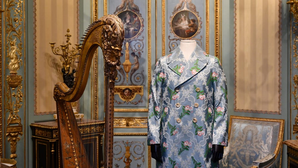 A Gucci look at Louvre Couture
