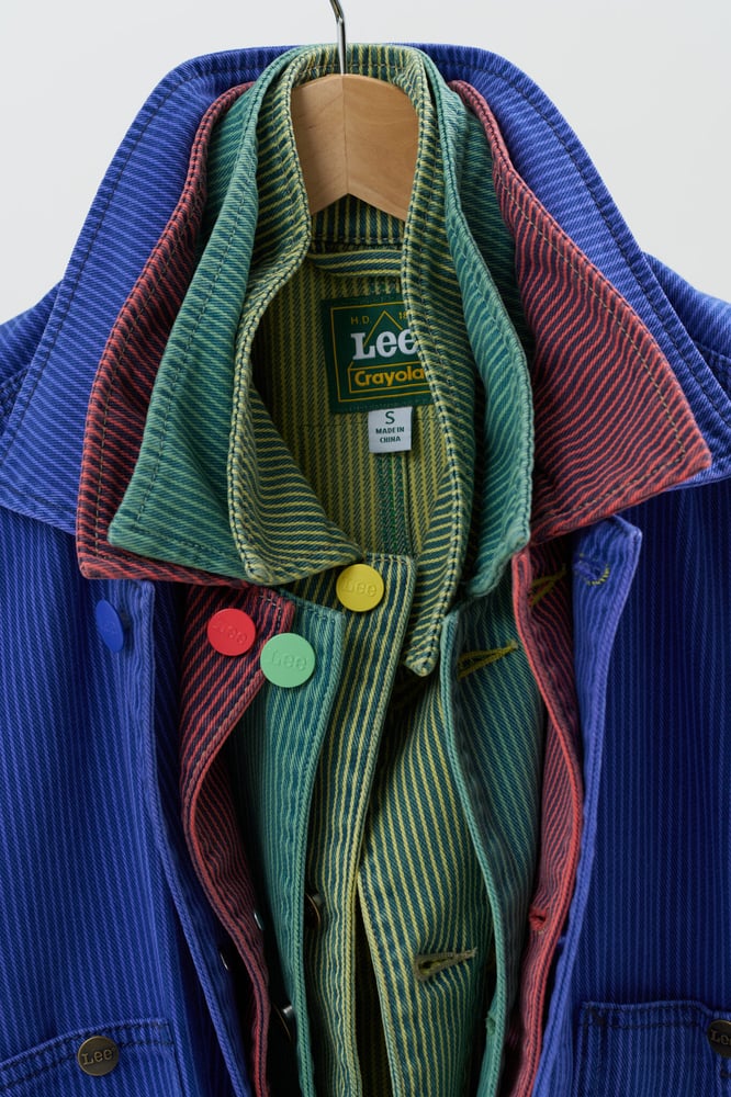 Lee and Crayola launch limited edition capsule.