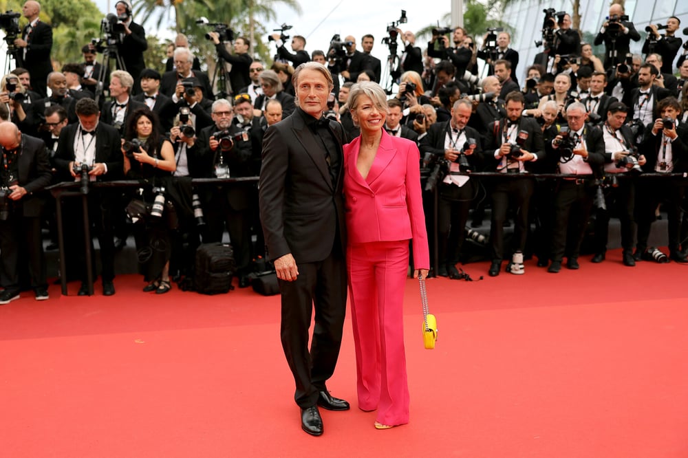 Mads Mikkelsen wears Zegna to attend the Jeanne du Barry film premiere