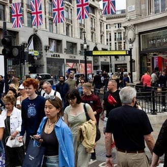 UK consumers spent more on clothes as temperatures soared in July, data shows