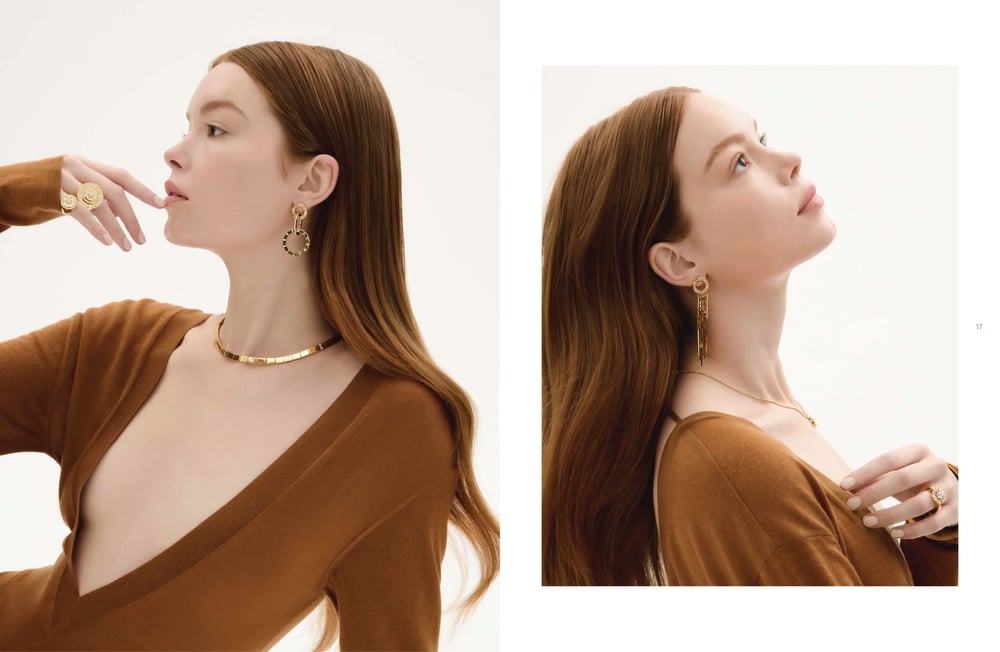 Fluid gold designs by Cadar