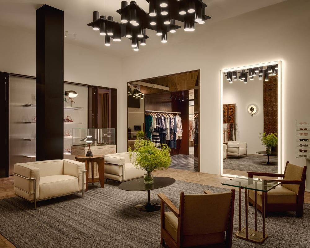 View of the new Hamburg boutique on Neuer Wall.