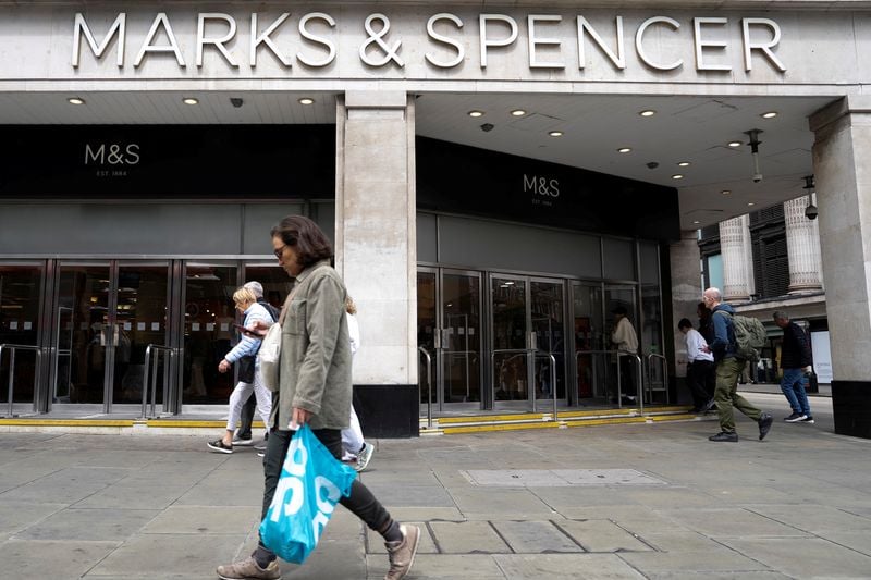 Marks & Spencer retails goods ranging from apparel to groceries