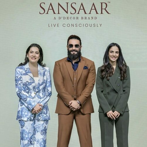 Sansaar by D'Decor debuts new textile lines with Ranveer Singh