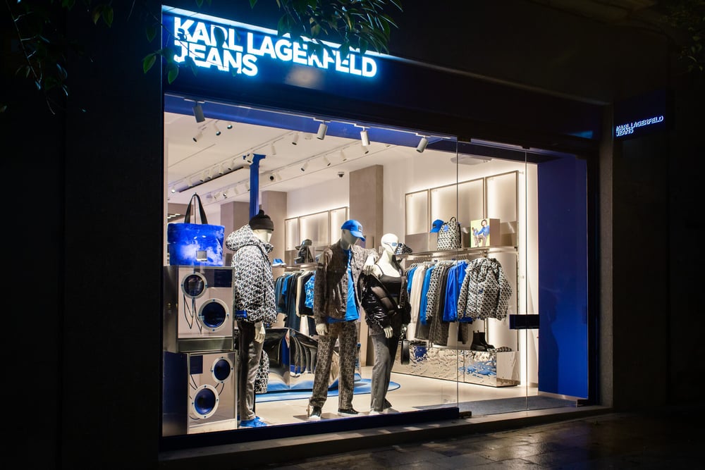 The new Karl Lagerfeld Jeans store in Madrid