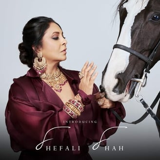 Tyaani Jewellery by Karan Johar partners with Shefali Shah for new campaign