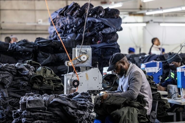 Lesotho produces large quantities of jeans for the global market