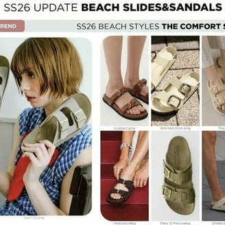 Summer Slides & Sandals - Spring/Summer 2026 (Livetrend)