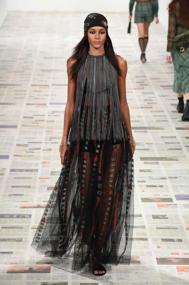 A look from Dior's Autumn/Winter 2020 show in Paris