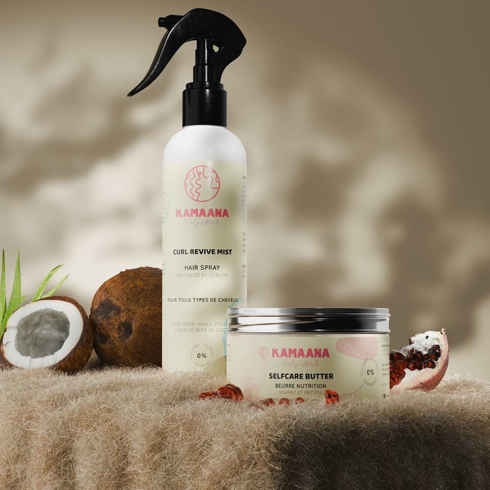 Haircare products by Tunisian brand Kamaana