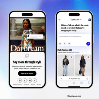 Daydream launches as the world’s first AI fashion shopping agent