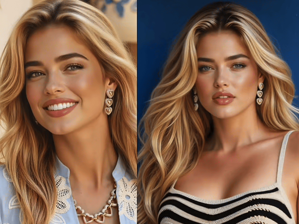 The AI-created model in the Guess advertisement